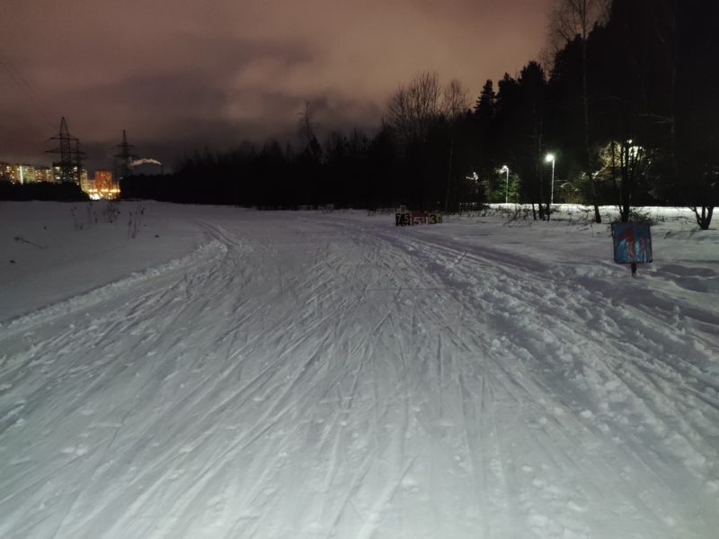 Трасса лыжная Лесная Троицк, состояние на 5 февраля 2024 по отзыву, фото 4. 